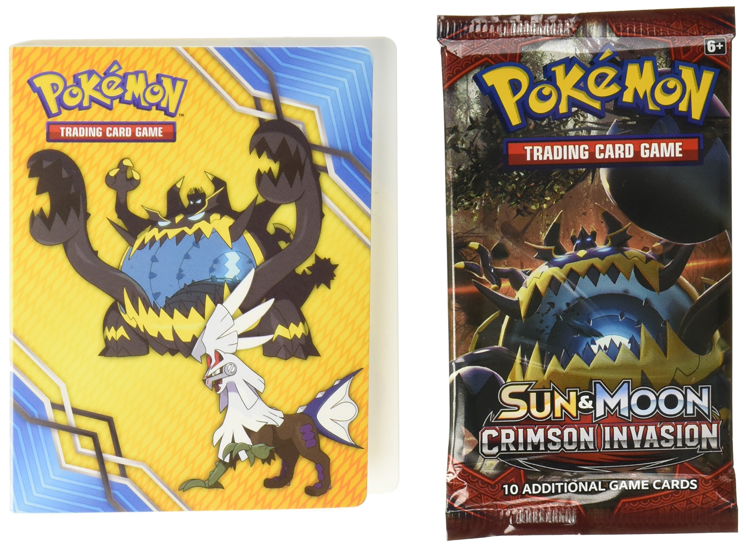 Pokemon POK80262 słońce i księżyc szkarłatna inwazja kolekcjonerska album do gry karcianej, wielokolorowy, 10 cm x 8 cm