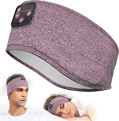 Perytong Sleep Headphones, Bluetooth Sports Headband Headphones with Ultra-Thin HD Stereo Speakers Perfect for Sleeping,Wo...