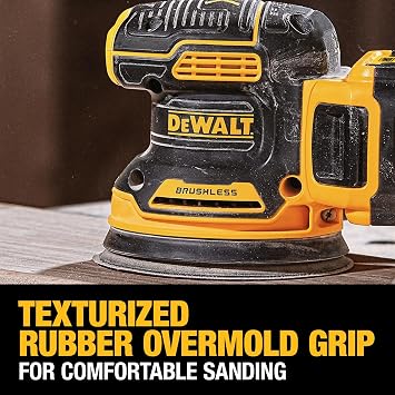 DEWALT 20V MAX Random Orbital Sander Kit (DCW210P1)