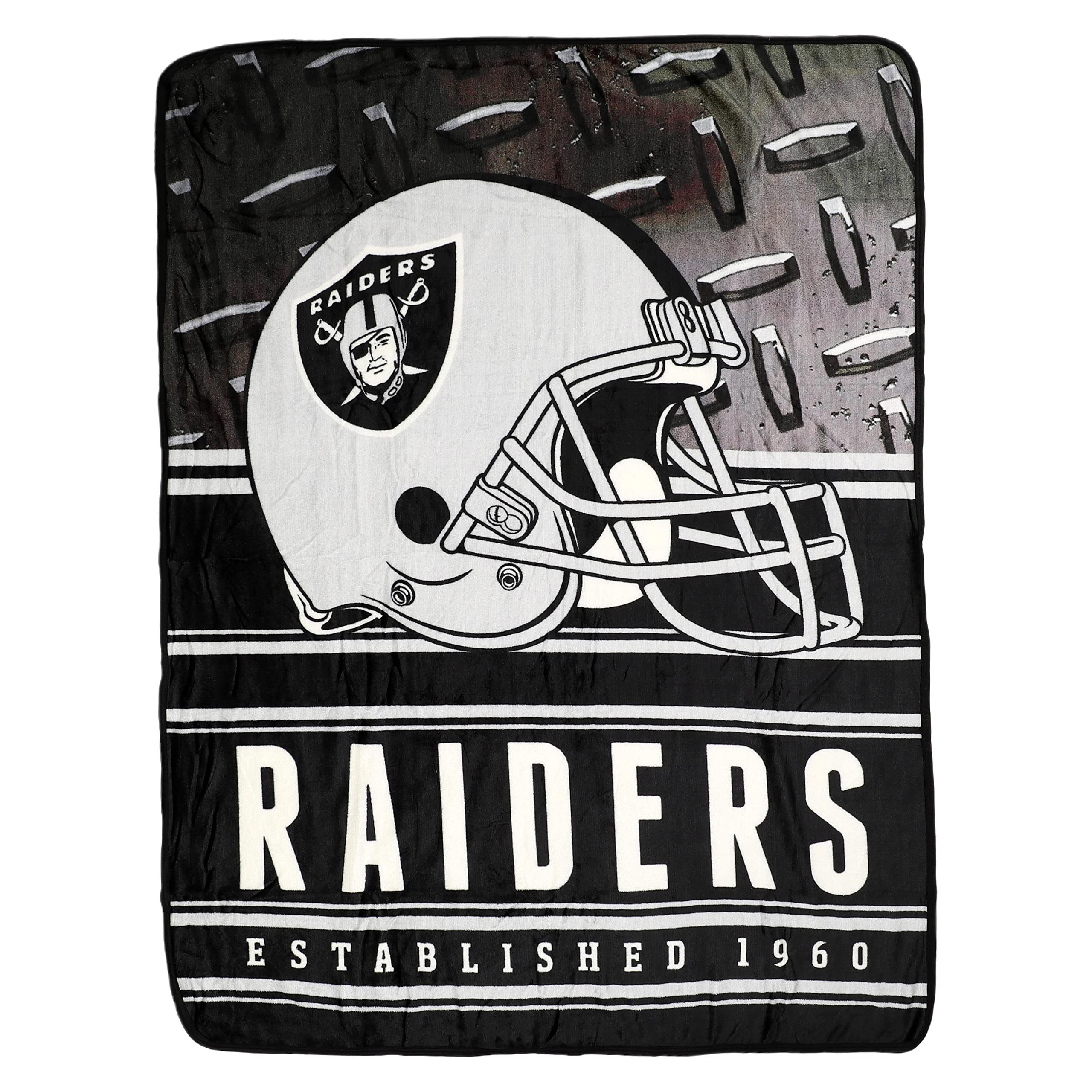 Amazon.com: Northwest NFL Dual Vision 45 X 60 Silk Touch Throw Blanket, 200  GSM, Las Vegas Raiders : Sports u0026 Outdoors