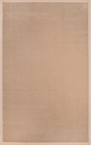 Miniatura 2 de nuLOOM Laurel - Alfombra de pasillo tejida a máquina, 2 pies 6 pulgadas x 6 pies, color beige