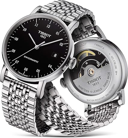 Tissot Everytime Automatic Black Dial Men's Watch T109.407.11.052.00 :  Amazon.ca: Clothing, Shoes \u0026 Accessories