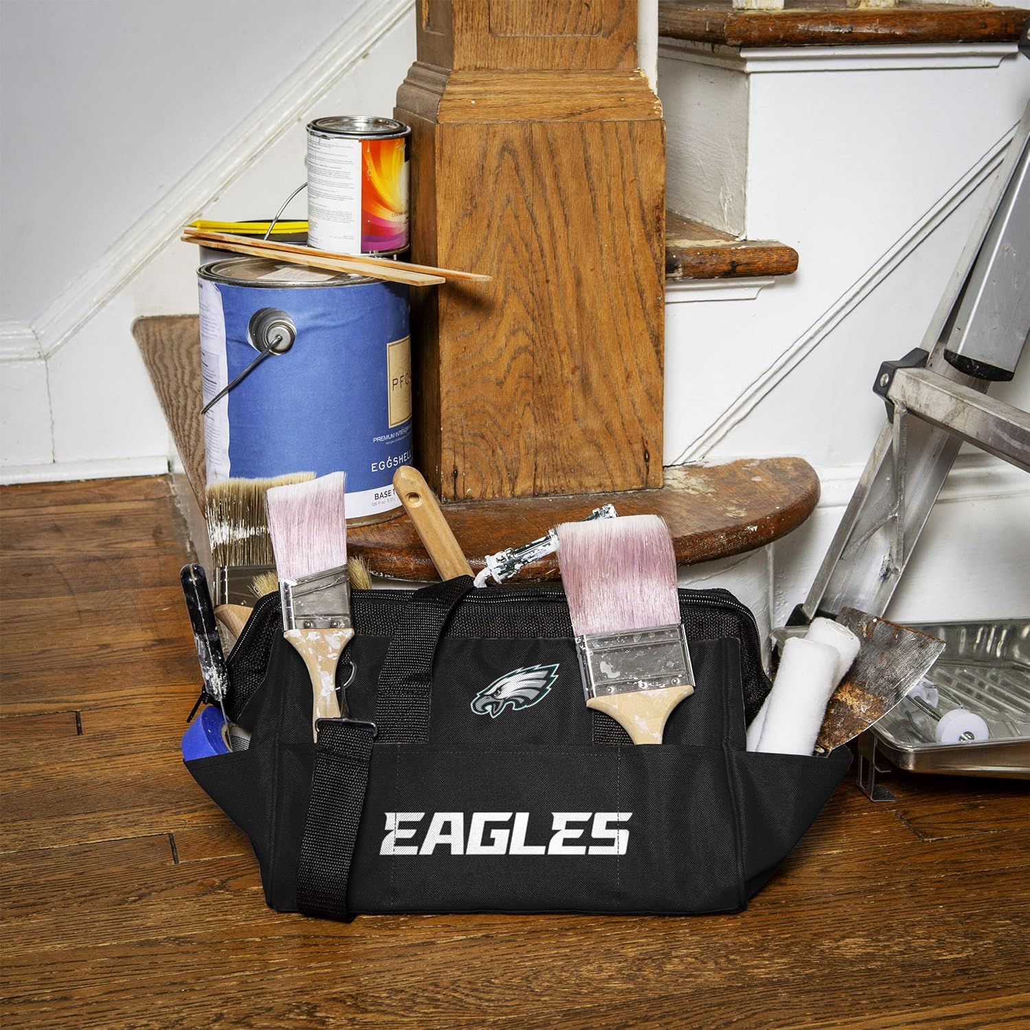 FOCO NFL unisex-adult NFL Team Logo Tool Bag