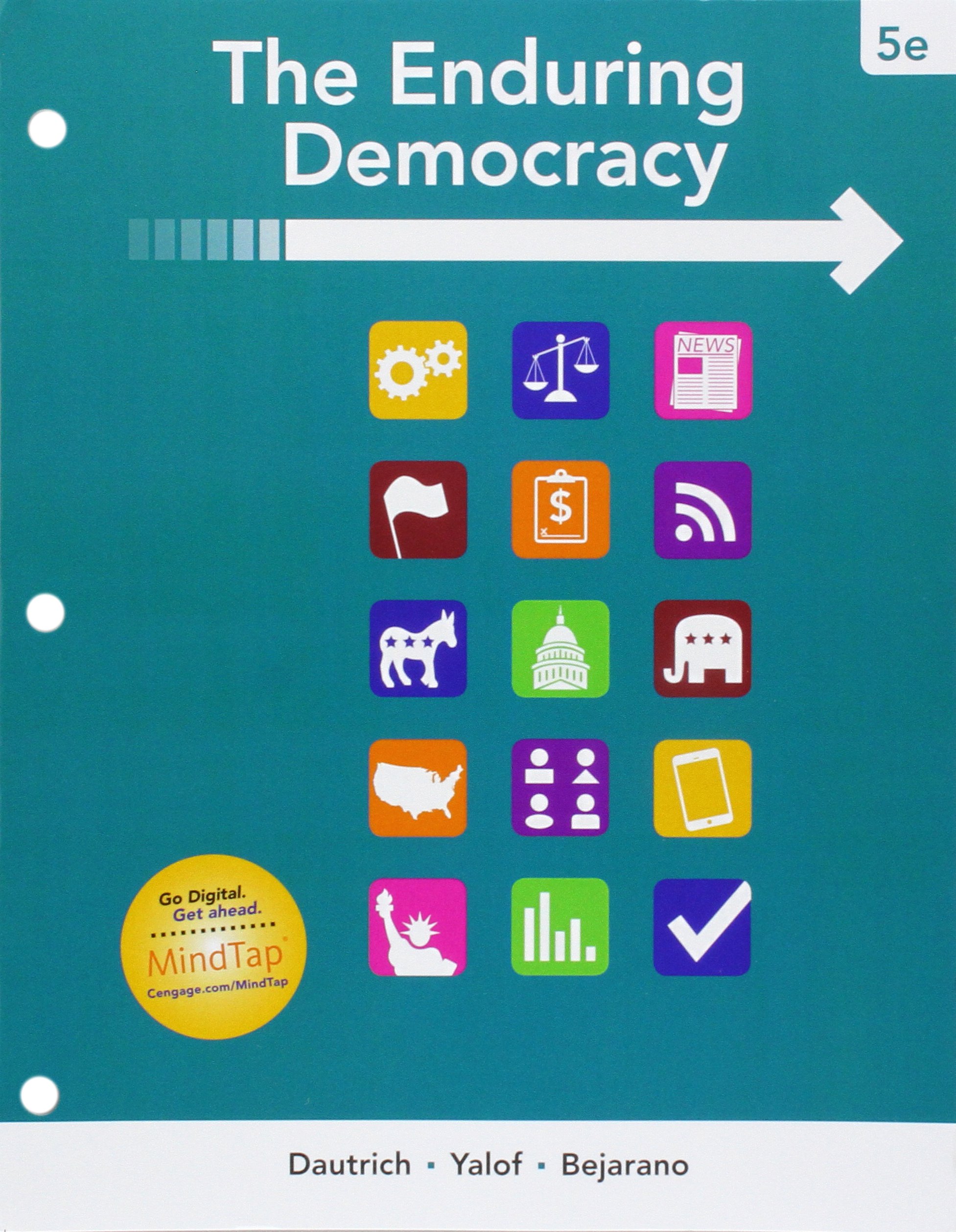Bundle: The Enduring Democracy, Loose-leaf Version, 5th + LMS Integrated MindTap Political Science, 1 term (6 months) Printed Access Card