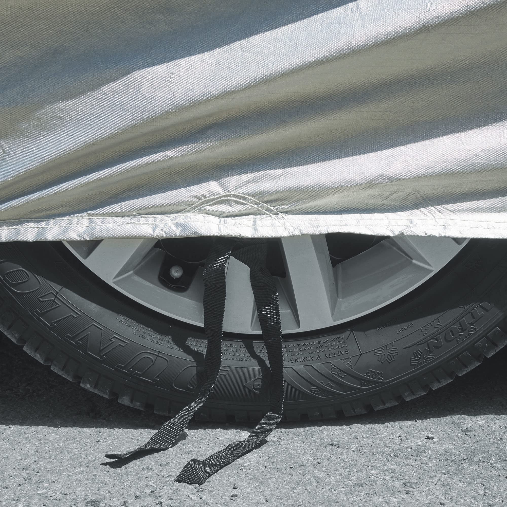 JOM Car Parts & Car Hifi GmbH 127500 Autoabdeckung Autogarage Autoplane Vollgarage Ganzgarage wasserdicht staubdicht atmungsaktiv Sonnenschutz Schneeschutz Hagelschutz