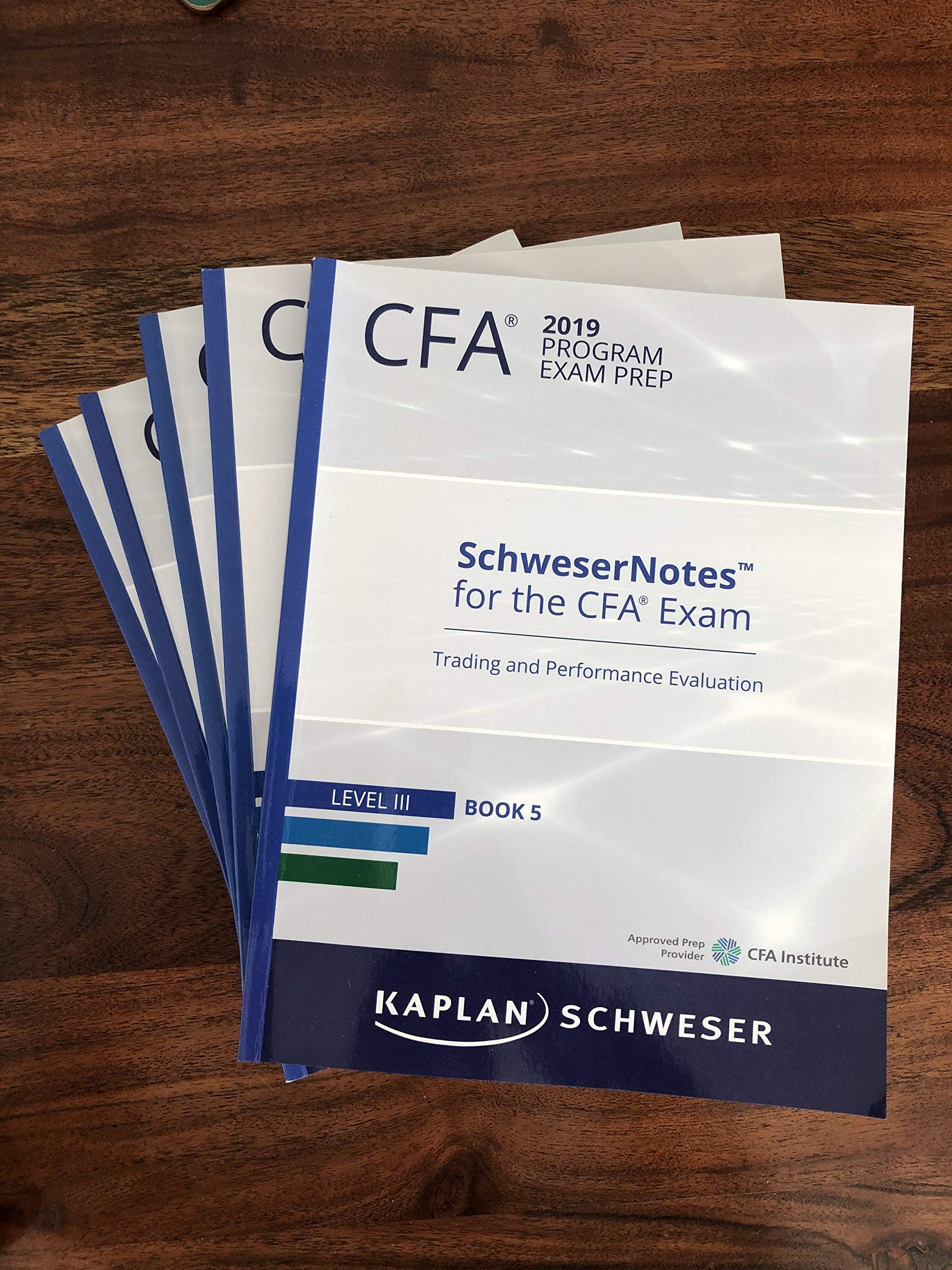 Schweser 2019 CFA Level III Notes, Quicksheet, Practice Exam 1&2 Textbook Binding – January 1, 2018