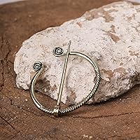 Vista 2 de HAQUIL Chal Bufanda Capa Mujer Nórdico Viking Ropa Sujetadores Broche Vintage Celta Pin Broche