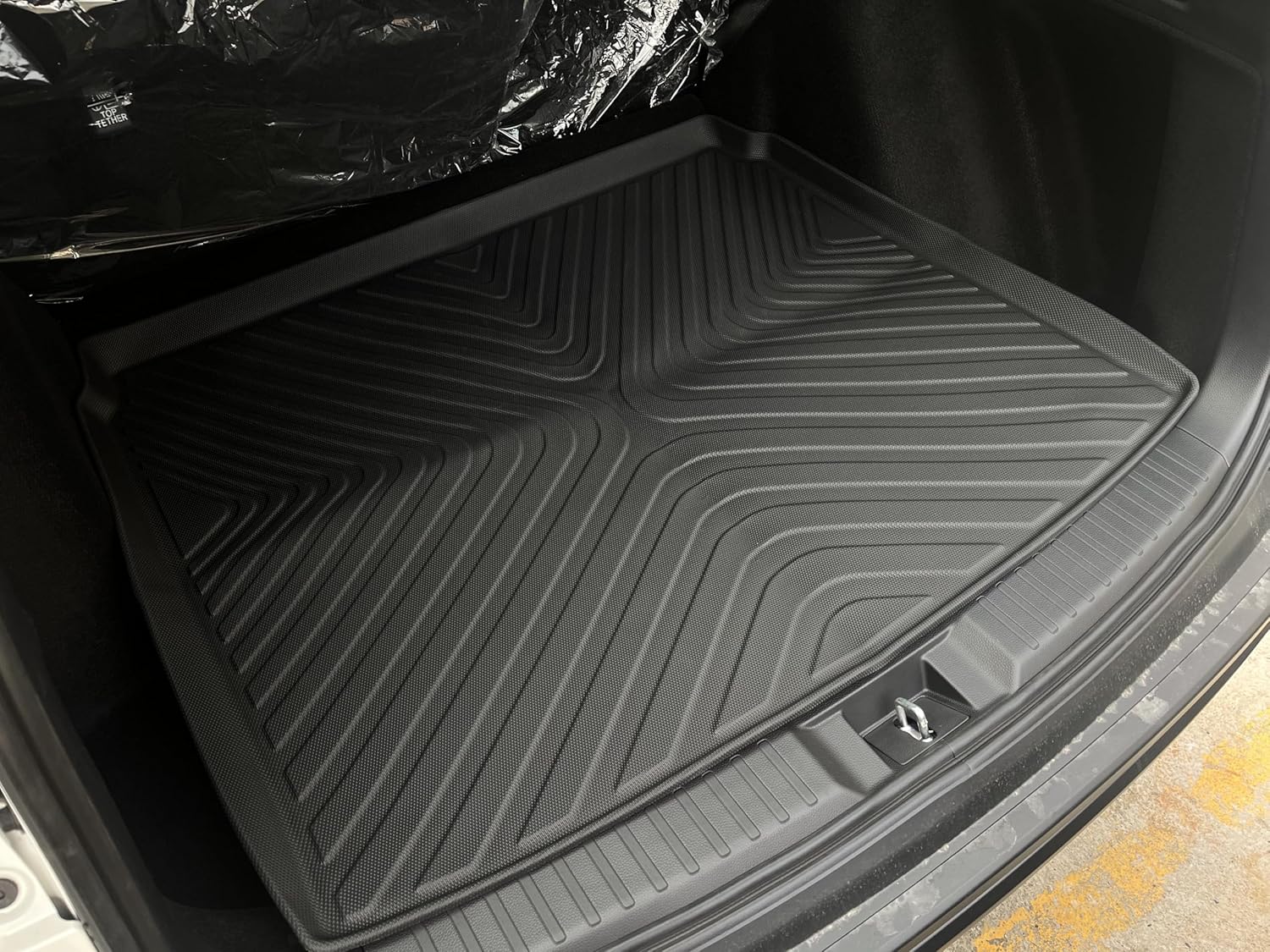 SMABEE Floor Mats & Cargo Liner for 2023 2024 Honda CRV (Include Hybrid) All Weather Floor Liner for Honda CR-V Accessories Trunk Mat TPE Cargo Mat Car Mats, Cargo Tray in Highest Position