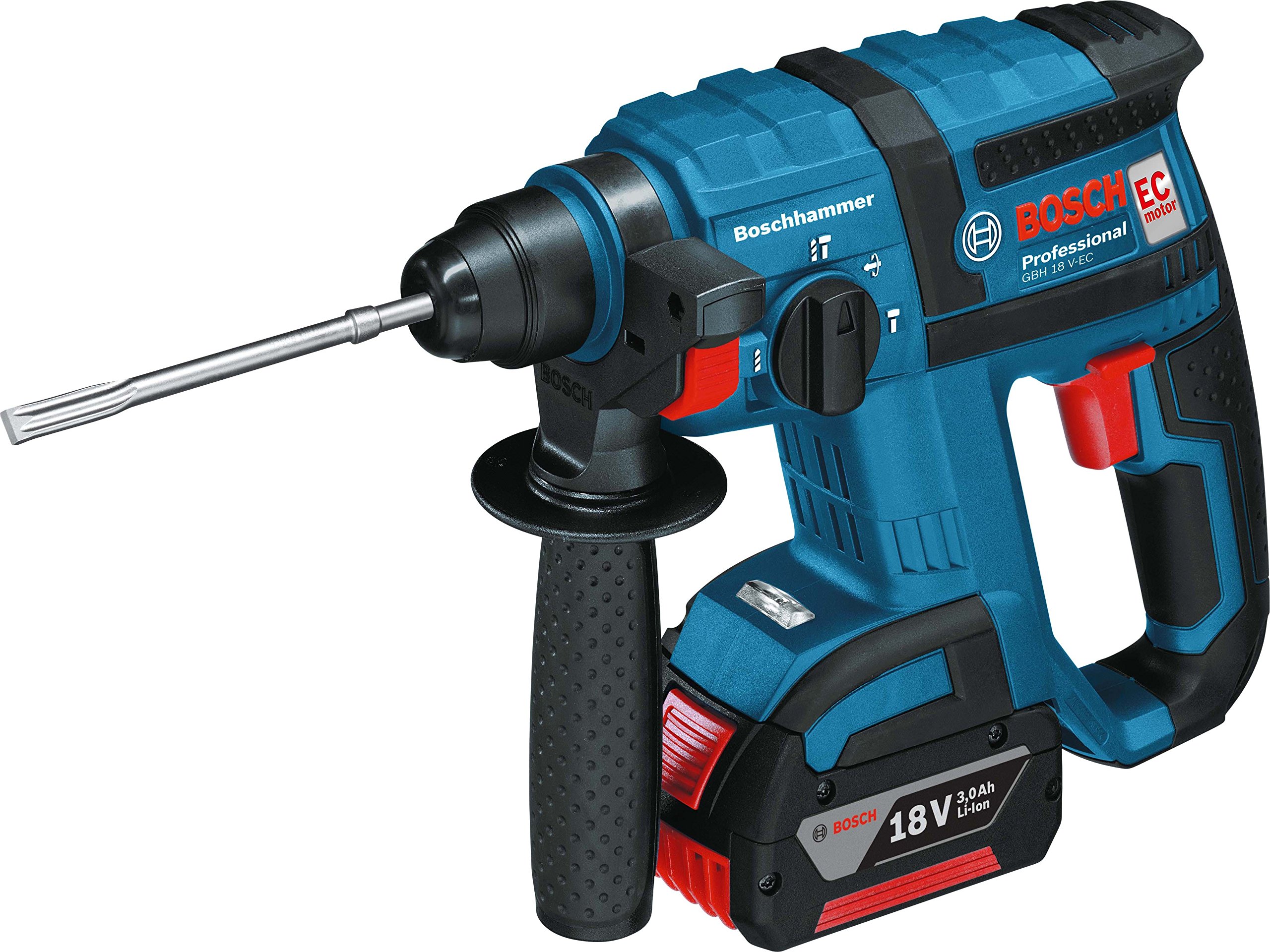 Bosch 0615990G14 Perforateur burineur sans fil et perceuse-visseuse, 18 V, 45 Nm