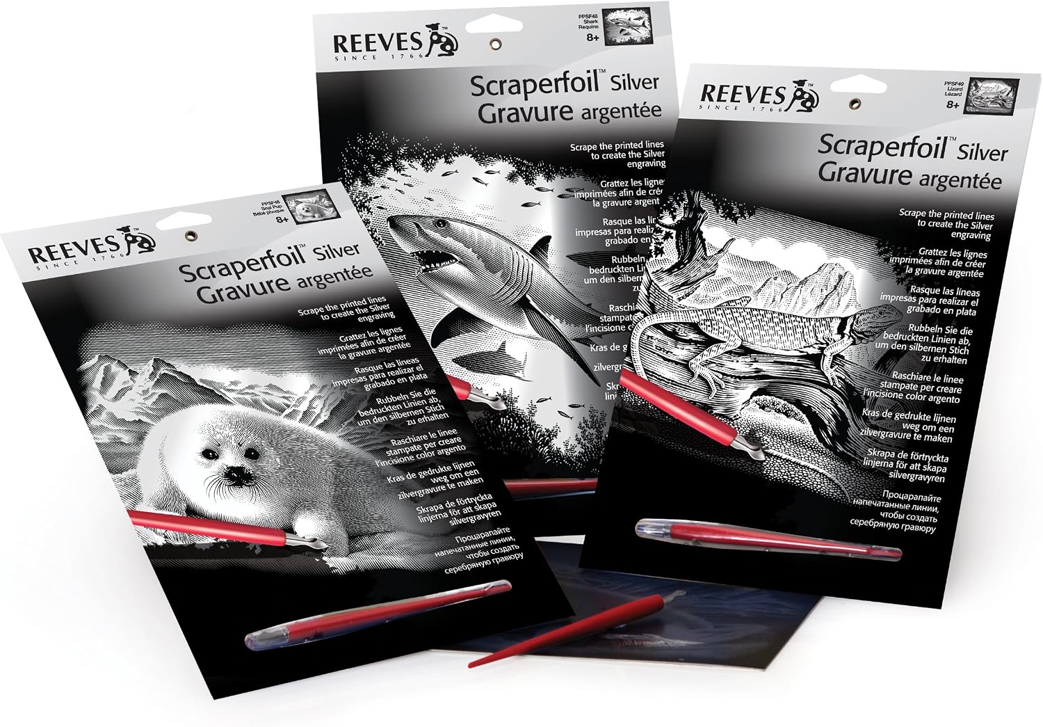 Reeves Car Scraperfoil Artwork, Silver