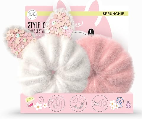Invisibobble Sprunchie Easter Cotton Candy 2 Adet Kumaş Toka