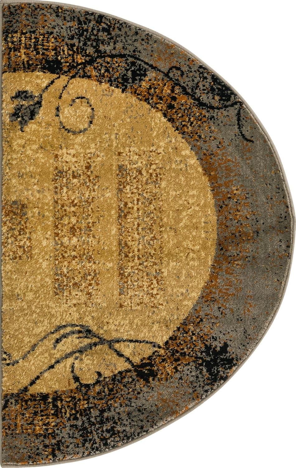 Rugs.com Cafe Collection Rug – 2' x 4' Hearth Beige Medium Rug Perfect for Living Rooms, Large Dining Rooms, Open Floorplans