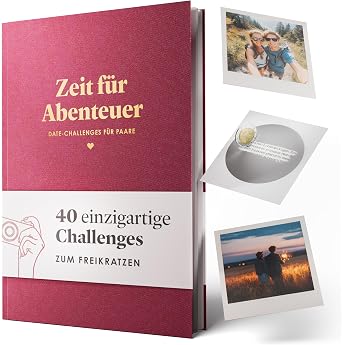 Date Challenge Book for Couples Time for Adventure
