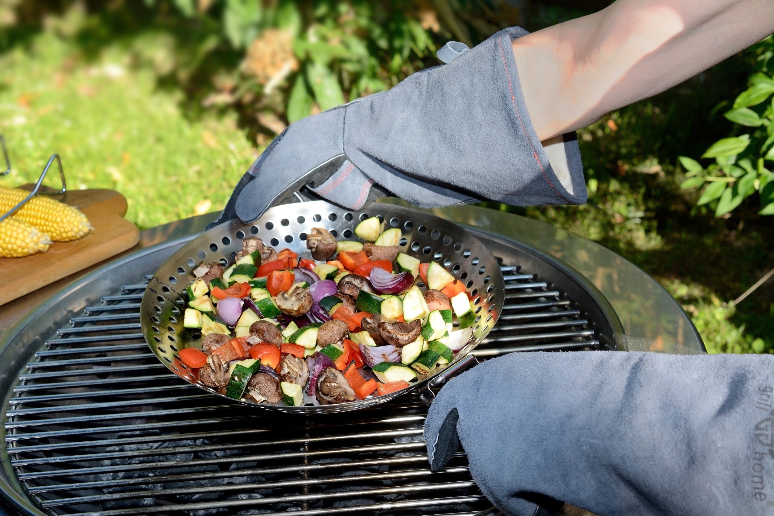 Set Guanti Da Forno E Presine In Silicone - 9 Pezzi, Antiaderenti, Resistenza Al Calore Fino A 250°C - Foto 5