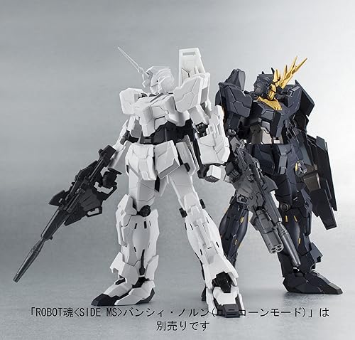 Miniatura 8 de TAMASHII NATIONS Bandai Full Armor Unicorn Gundam Robot Spirits Figura de acción (modo Unicornio)