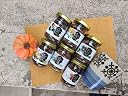 The Wandering Bean Coffee Hamper | 6 Assorted Coffees (Nutty Hazelnut, Creamy Caramel, Bavarian Mint, Choco- Orange, French Vanilla & Cinnamon n Spice- Gift Hamper for Rakshabandhan- 40gm X 6 Jars (White Coffee Mug Free) gallery image