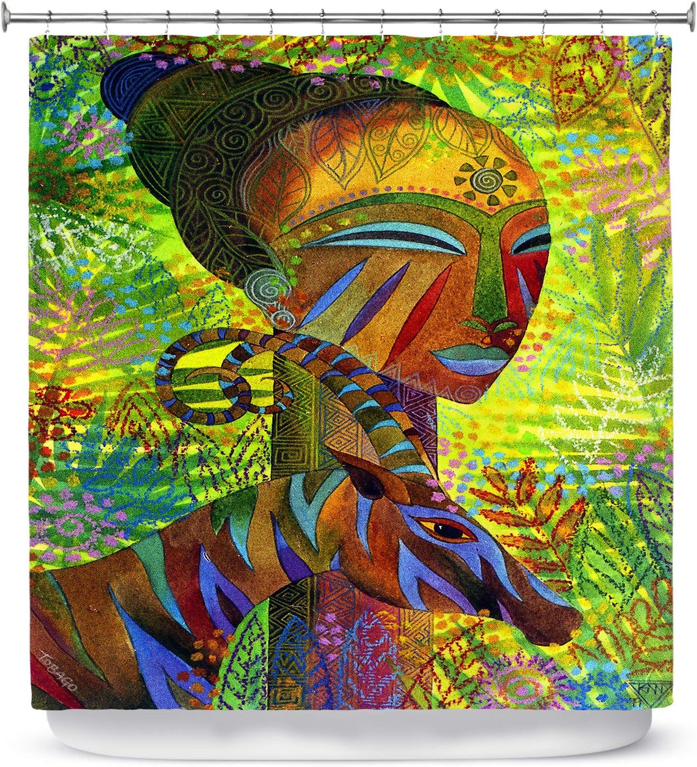 Dia Noche Designs, Shower Curtains, 69 x 72 Inches, showerjenniferbairdafrica