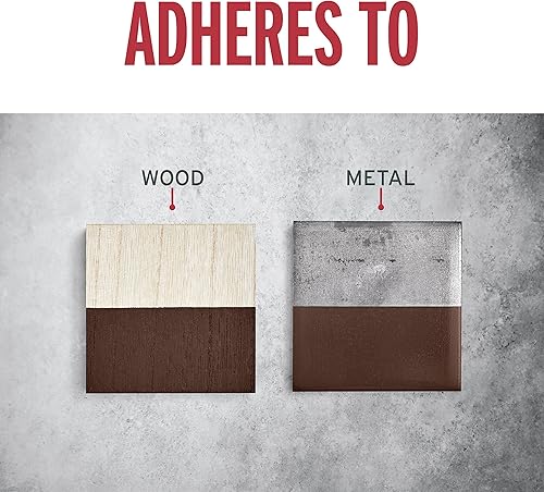 Miniatura 5 de Rust-Oleum 7775502 - Pintura anti-óxido para aplicación con brocha, cuarto de galón, marrón de cuero brillante, (paquete de 1)