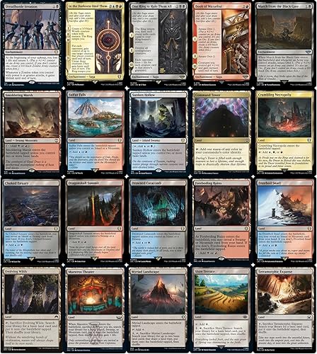 Miniatura 6 de Orc Amass Commander Deck - Sauron - EDH - Grixis Blue Black Red - Lord of the Rings LOTR - 100 cartas - Magic The Gathering Deck - Muy fuerte