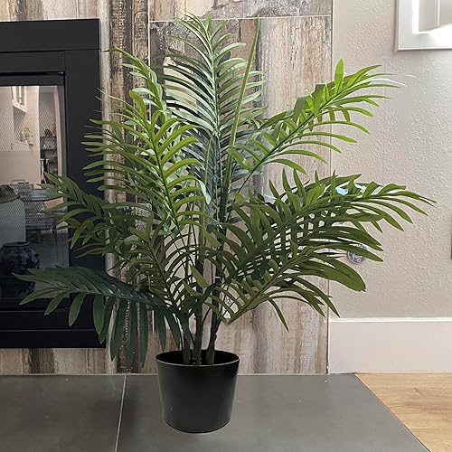 Miniatura 3 de Admired By Nature Palmera artificial, paquete de 2, paquete doble, 2 unidades