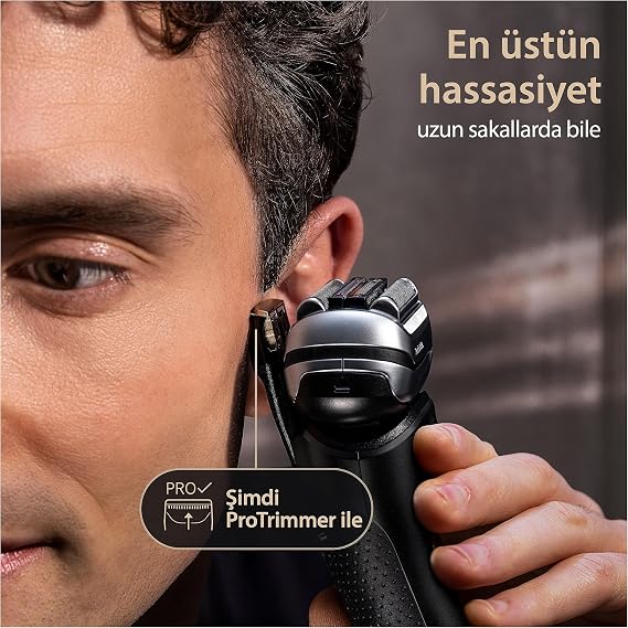 Braun Series 9 PRO+ 9577cc Islak & Kuru Tıraş Makinesi, SmartCare Merkezi, PowerCase