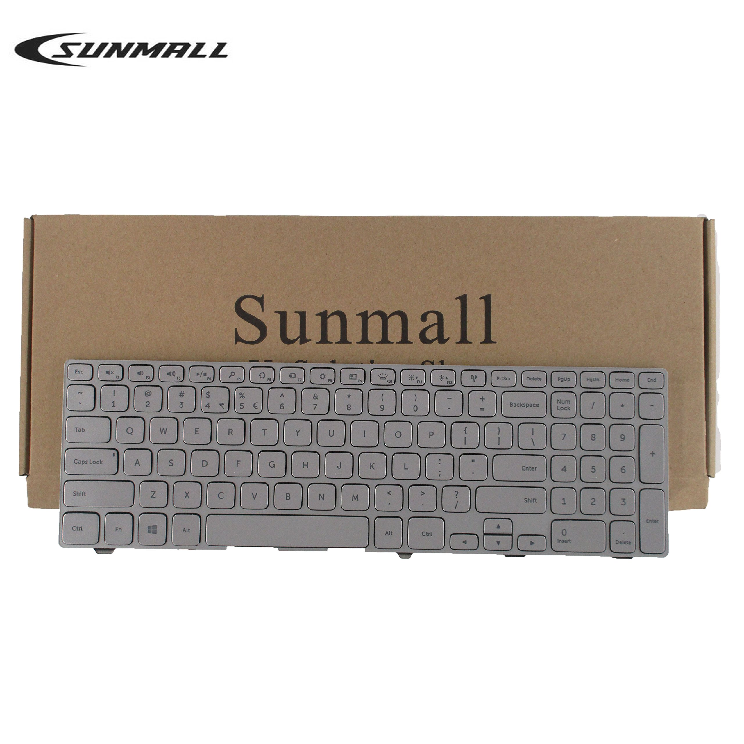 Amazon.com: SUNMALL New Laptop Keyboard with Frame and Backlit