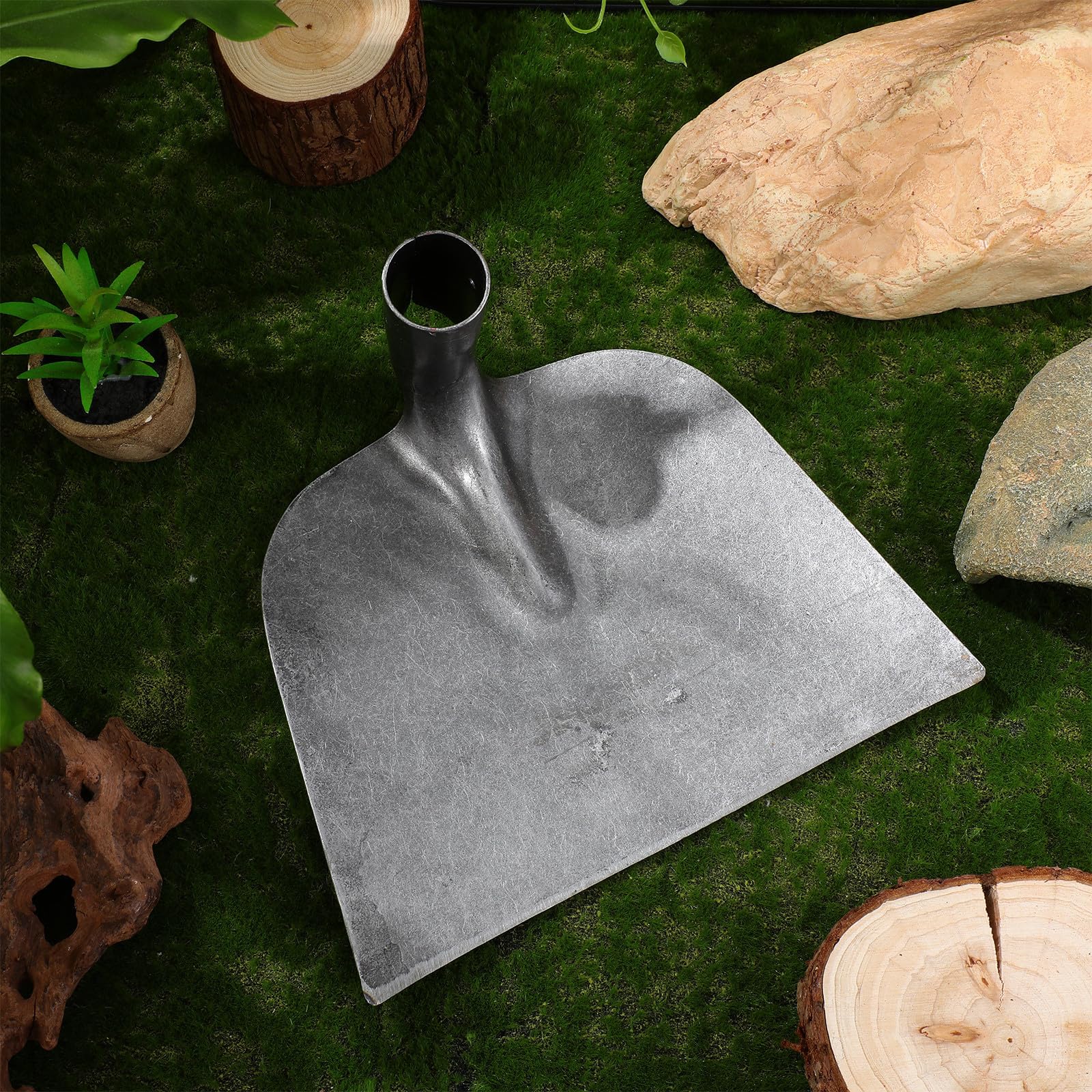 Zerodeko Herramienta agrícola amplia de con acero al manganeso, resistente y duradera, para uso en granjas y jardinería doméstica Varios estilos