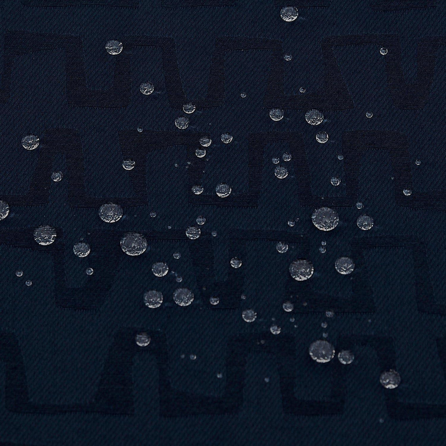 Creative Product Deconovo Decorative Jacquard Tablecloth Wrinkle and Water Resistant Spill-Proof Tablecloths Bar Graph Print for Rectangular Tables 60 x 120 inch Navy Blue