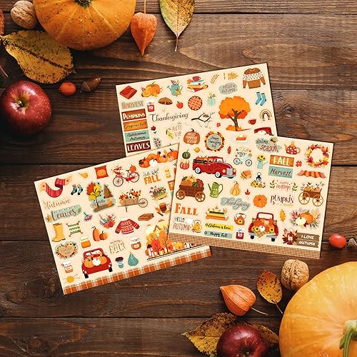 Vista 21 de Eaasty 930 calcomanías de estilo navideño para álbumes de recortes, elementos acogedores, planificadores, calcomanías para invitación, sobre