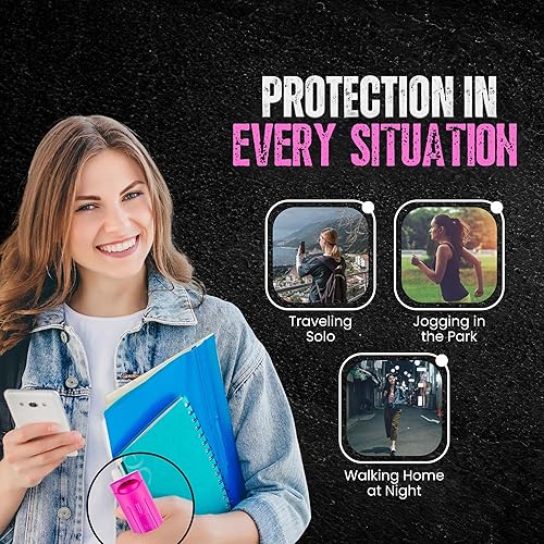 Miniatura 6 de Police Magnum Llavero Pepper Spray Flip Top Safety 2 Pack 12 oz  Máxima resistencia al calor OC con tinte  Soporte táctico pequeño compacto  para