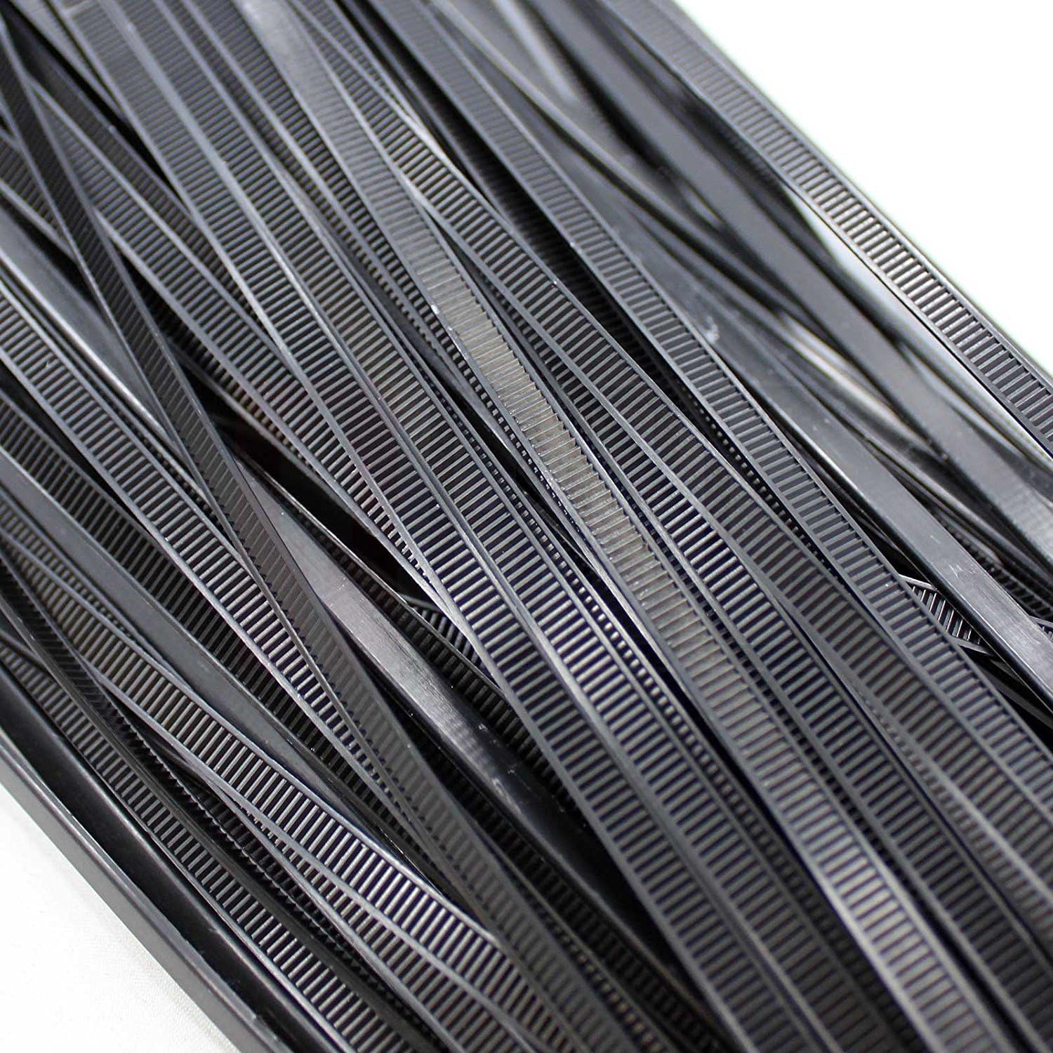AIRSUNNY 50pcs 150mm Releasable/Reusable Plastic Zip Cable Wire Tie for Organization/Management