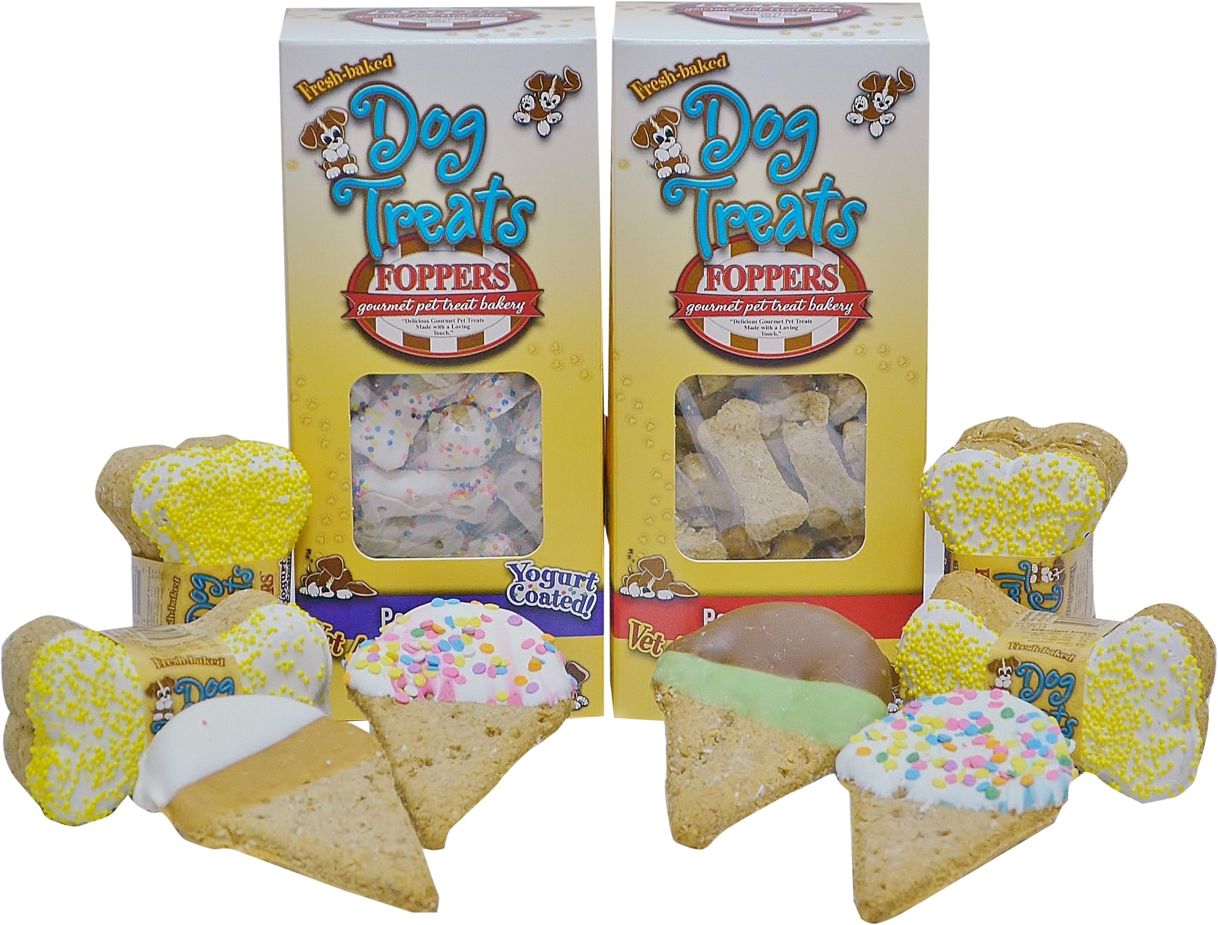 We All Howl For Ice Cream 170-Piece Dog Treat Gift Set