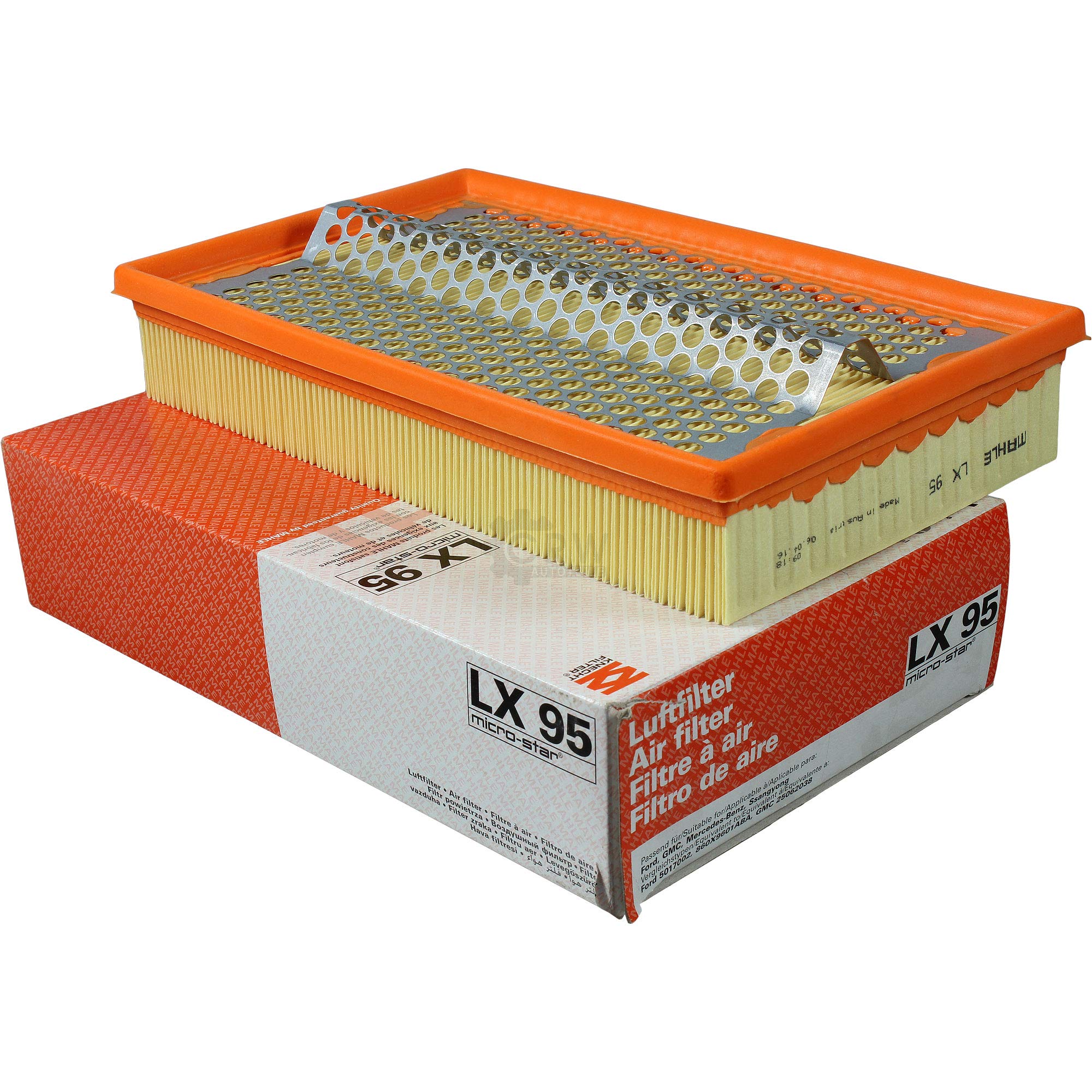 Paquete de inspección Kit de mantenimiento con filtro de aceite OX 38D, filtro de aire LX 95, filtro de combustible KC 63/1D, tornillo de cierre