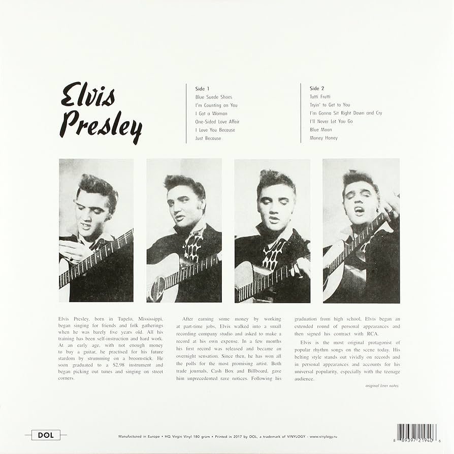 Amazon.co.jp: Elvis Presley 1st Album [Analog]: ミュージック