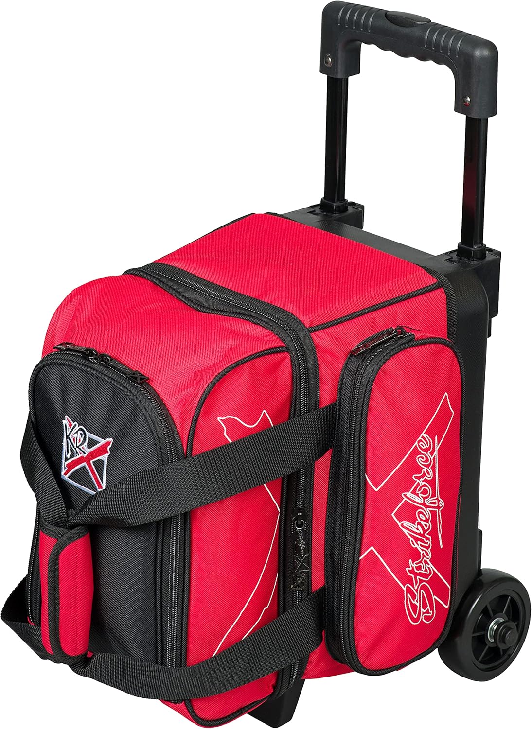 Strikeforce Hybrid Bowling Ball Single Roller Red