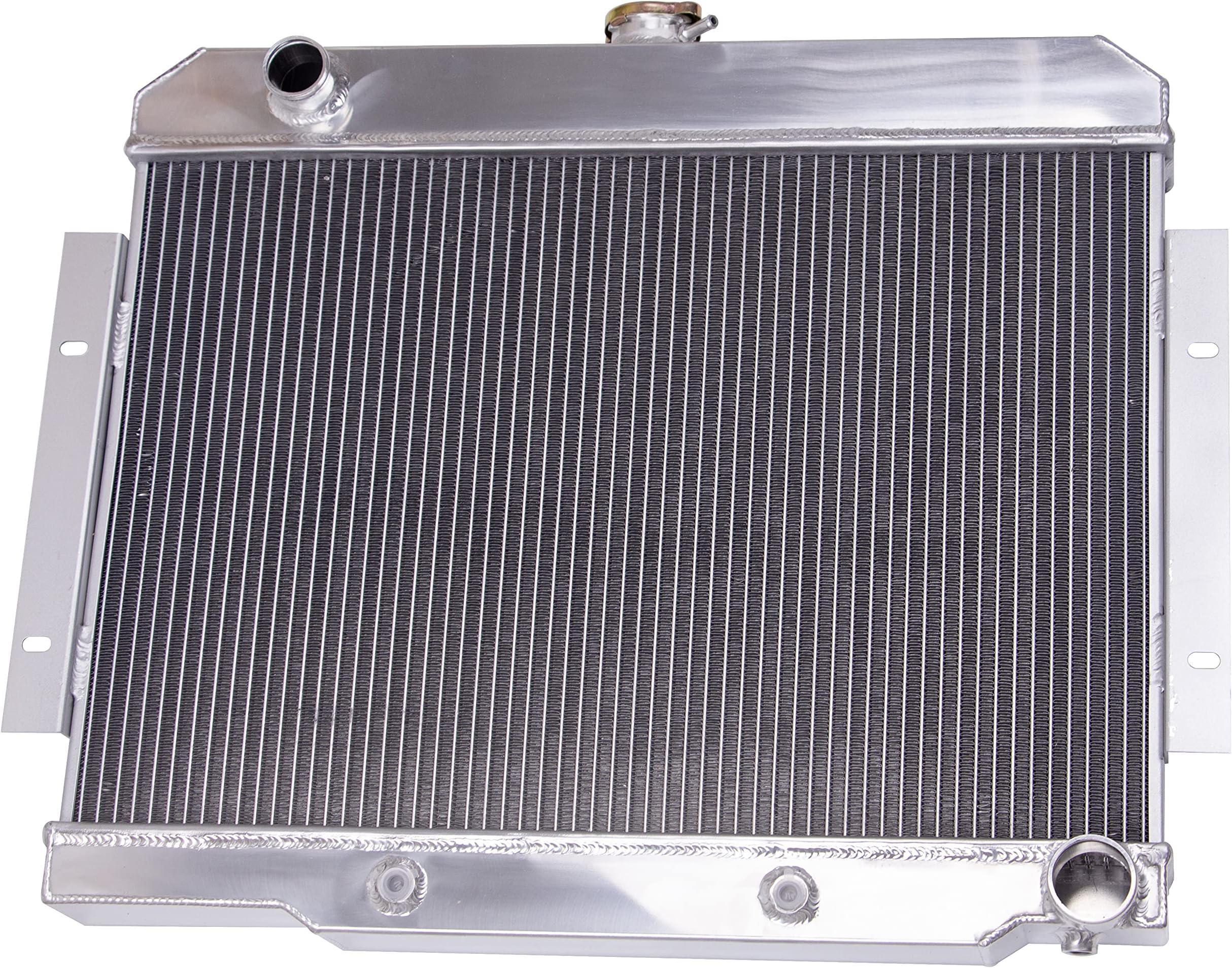 Amazon.com: DH racing 3 Rows Aluminum Radiator For 1972-1986 Jeep CJ ...