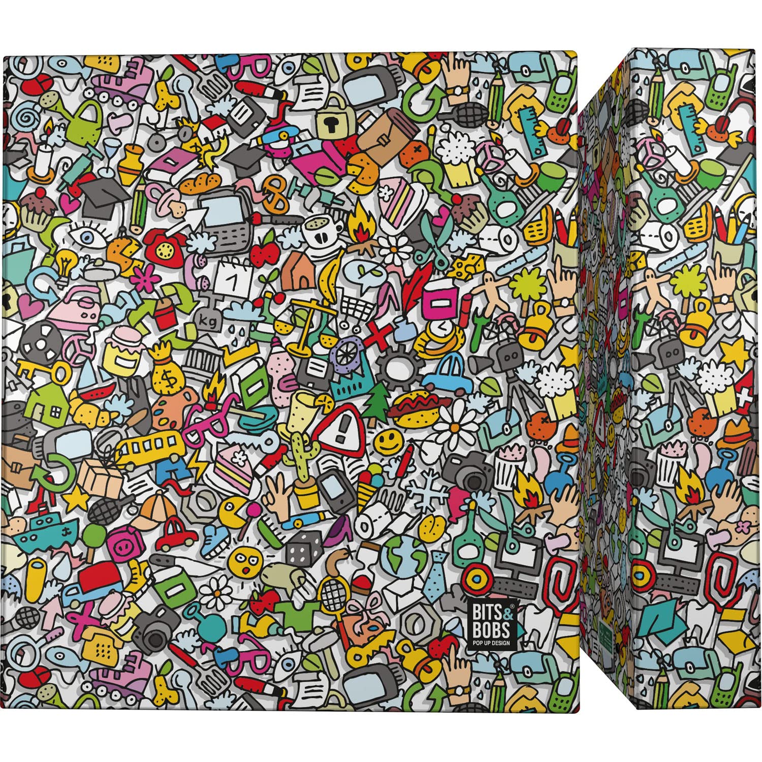 Classeur A4 Grafoplás 4 Anneaux Mixtes - Collection Bits&Bobs