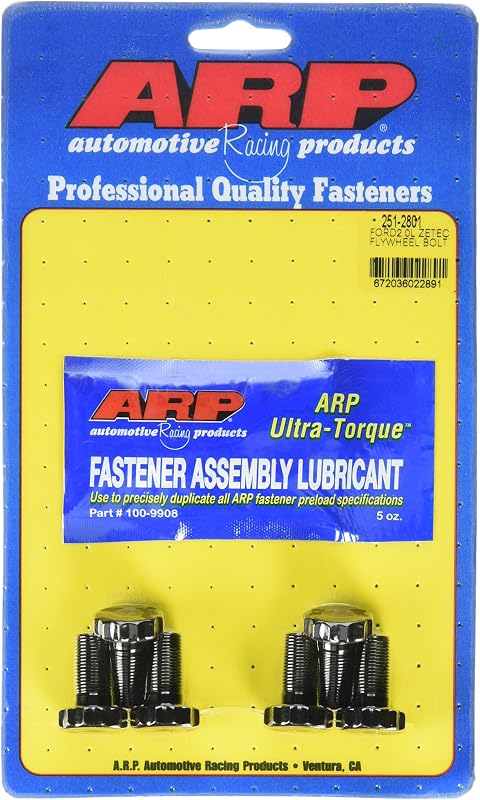 Kit de parafusos do volante do motor ARP 251-2801 para Ford 2.0L Zetec