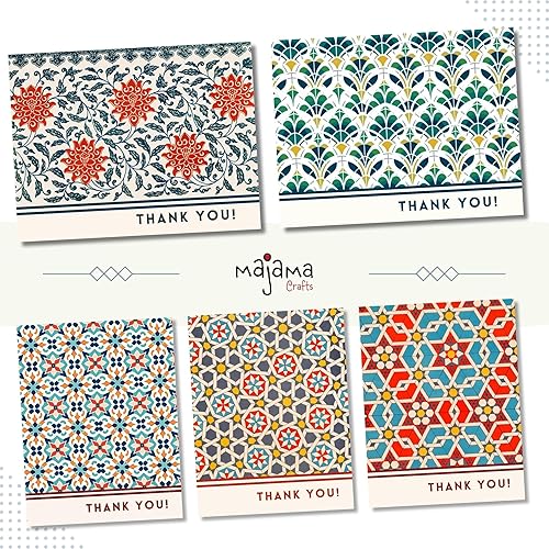 Miniatura 6 de 20 tarjetas de agradecimiento premium con sobres, profesionales de 4 x 6, elegantes tarjetas de agradecimiento para profesionales de negocios,