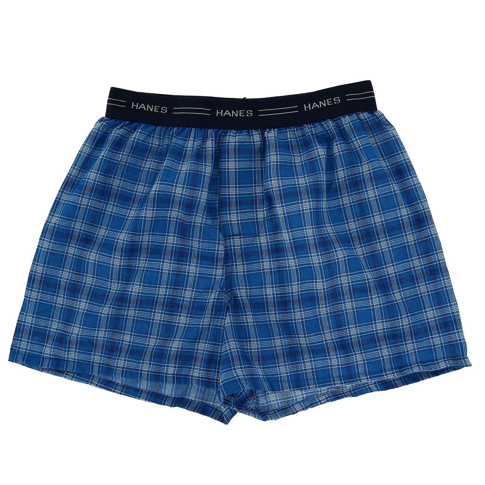 Hanes Boys Red Label Tartan Boxer (B841W5)