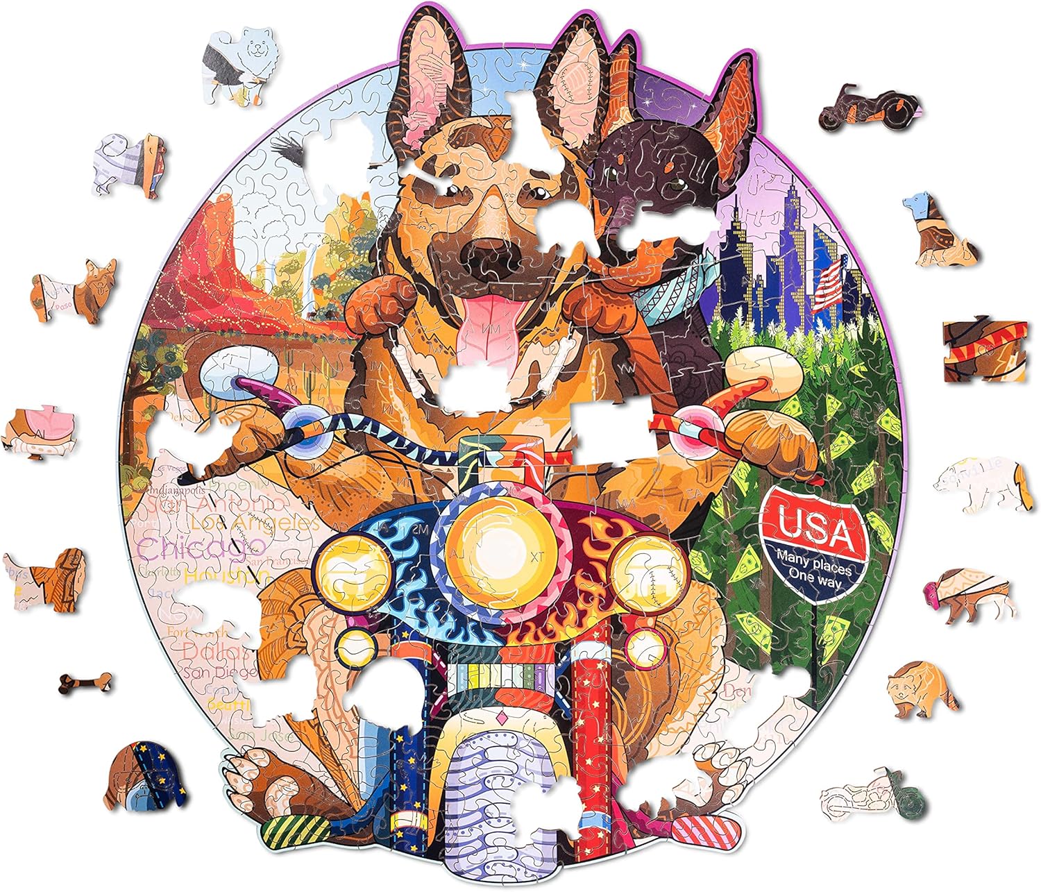 Собаки-Байкери Деталі