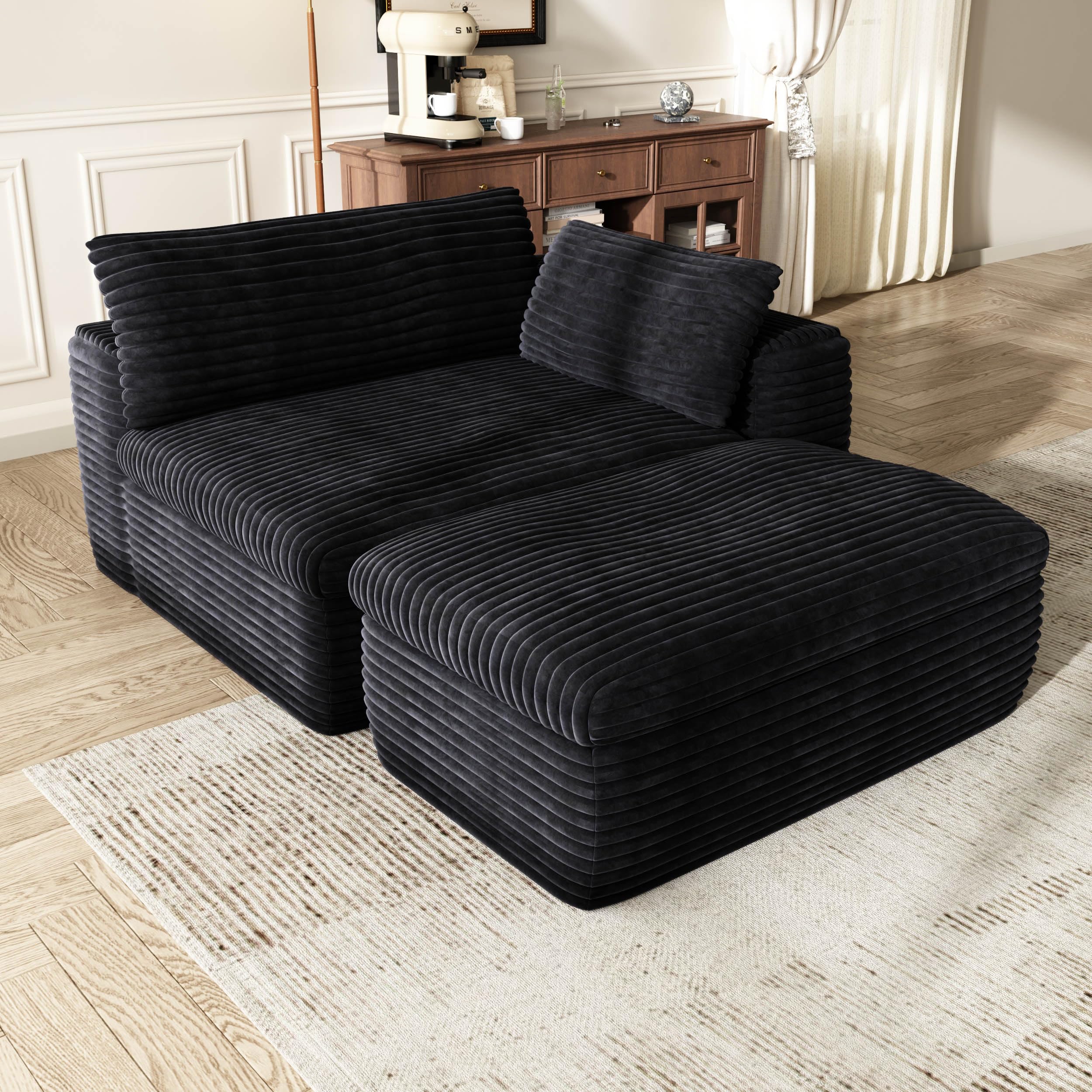 Amazon.com: Yomsum 85'' Living Room Sectional Couch with Double