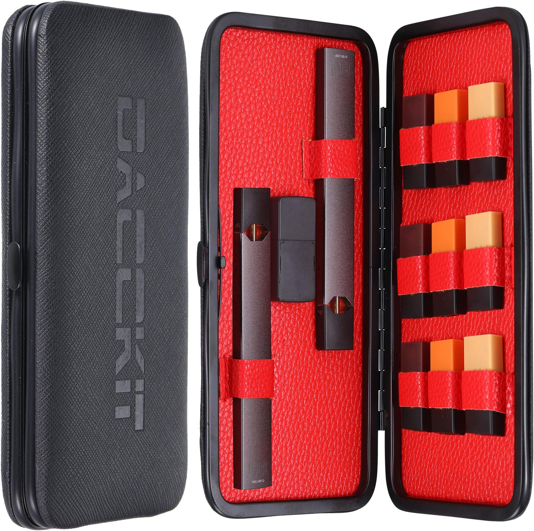D DACCKIT Carrying Case Compatible for JUUL and Accessories