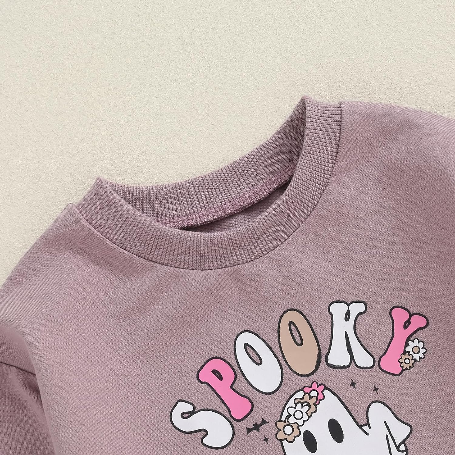 Baby Girl Halloween Outfits Long Sleeve Sweatshirt Tops and Pants Toddler Girl Halloween Clothes Set