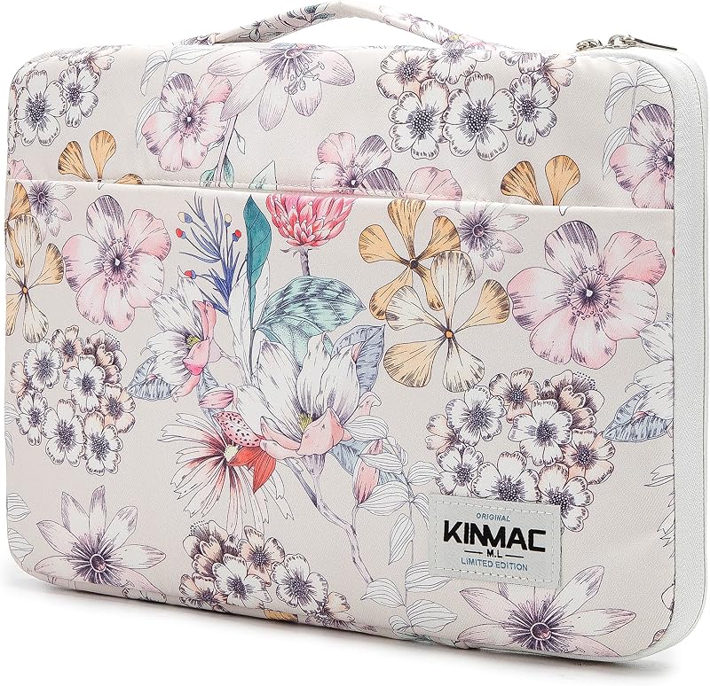 Kinmac - Funda protectora para portátil de 360°, resistente al agua, con asa para Surface Pro, MacBook Air/Pro de 13", MacBook de 12", iPad Pro de 12,9 y portátil de 12 a 13,3 pulgadas