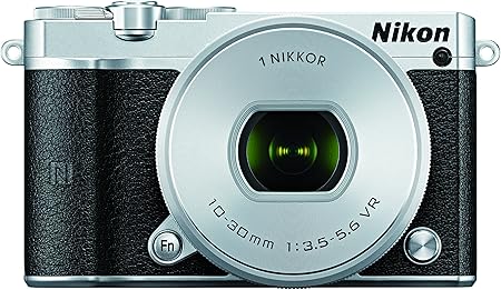 nikon 1 j5 mirrorless digital camera w 10 30mm pd zoom lens silver