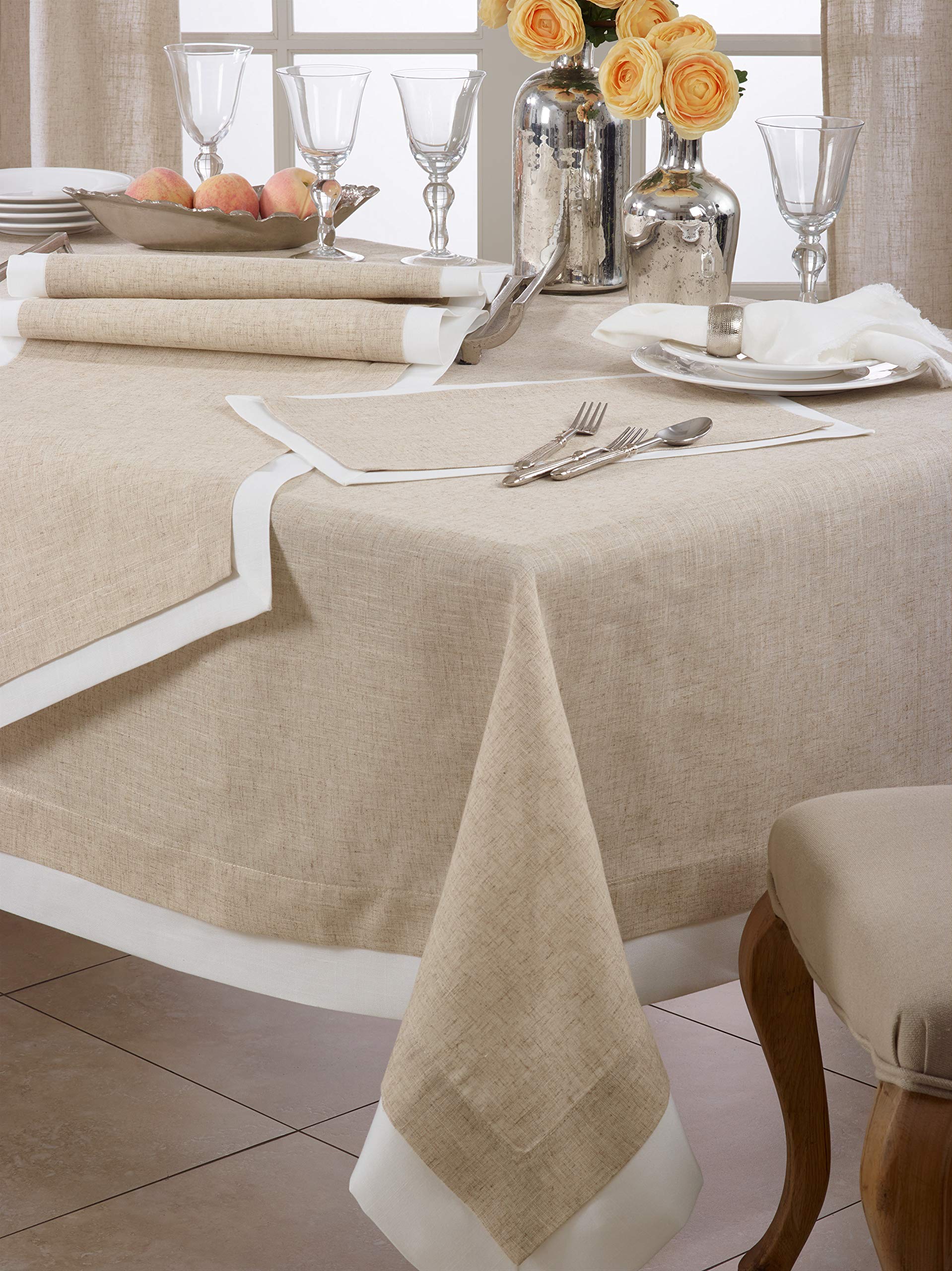 SARO LIFESTYLE TH027.GY5060 Sevan Collection - Manta con diseño geométrico, gris, 50 x 60 pulgadas