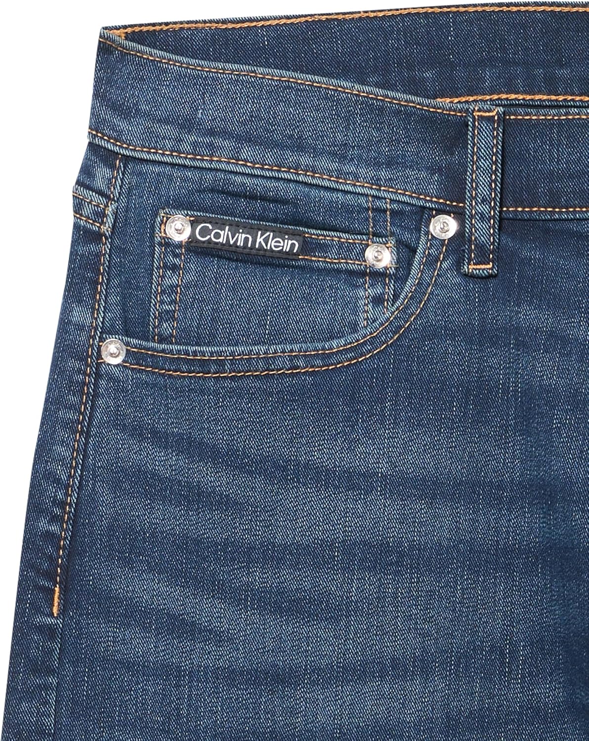 Calvin Klein Mens Straight High Stretch Jeans - Image 2