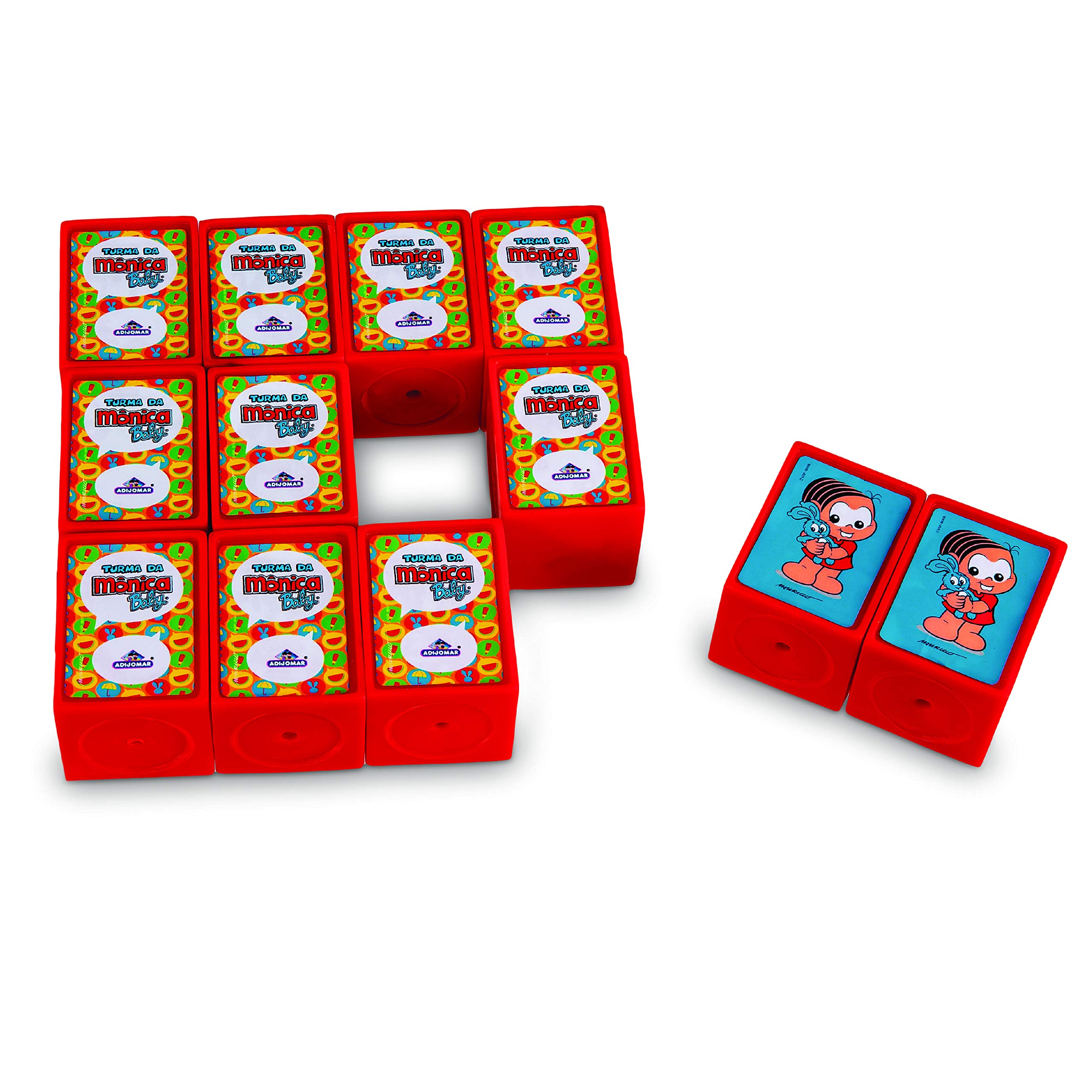 Jogo de Memória em Vinil Turma da Monica, ADIJOMAR | Amazon.com.br