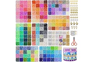 4200 Pcs Clay Beads: Unleash Your Imagination with Vibrant Jewelry Creations